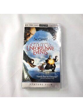 Lemony Snickets A Series Of Unfortunate Events UMD Video For PSP Jim Carrey